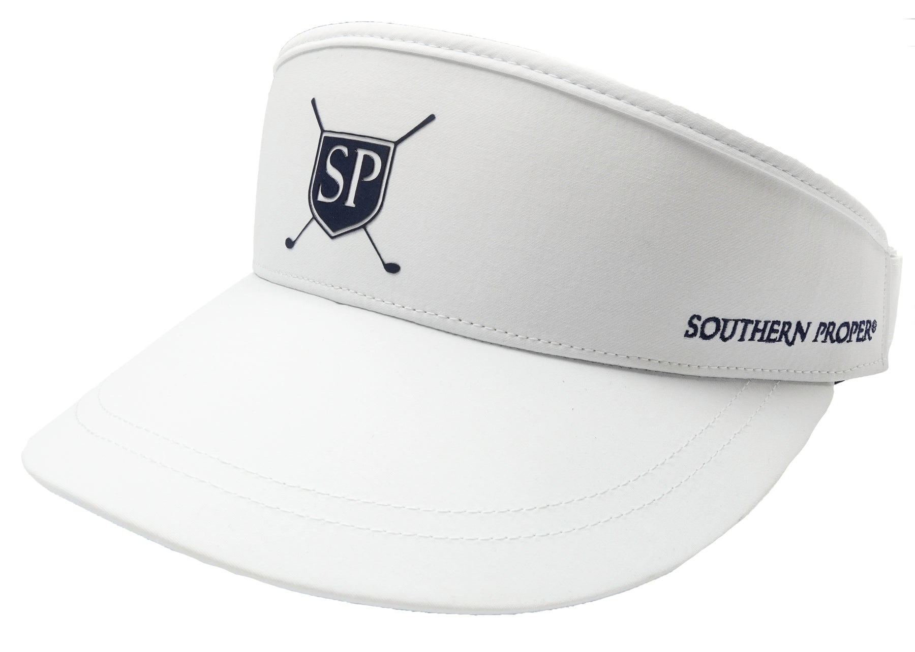 Golftini | White Performance Visor | Golftini Visor