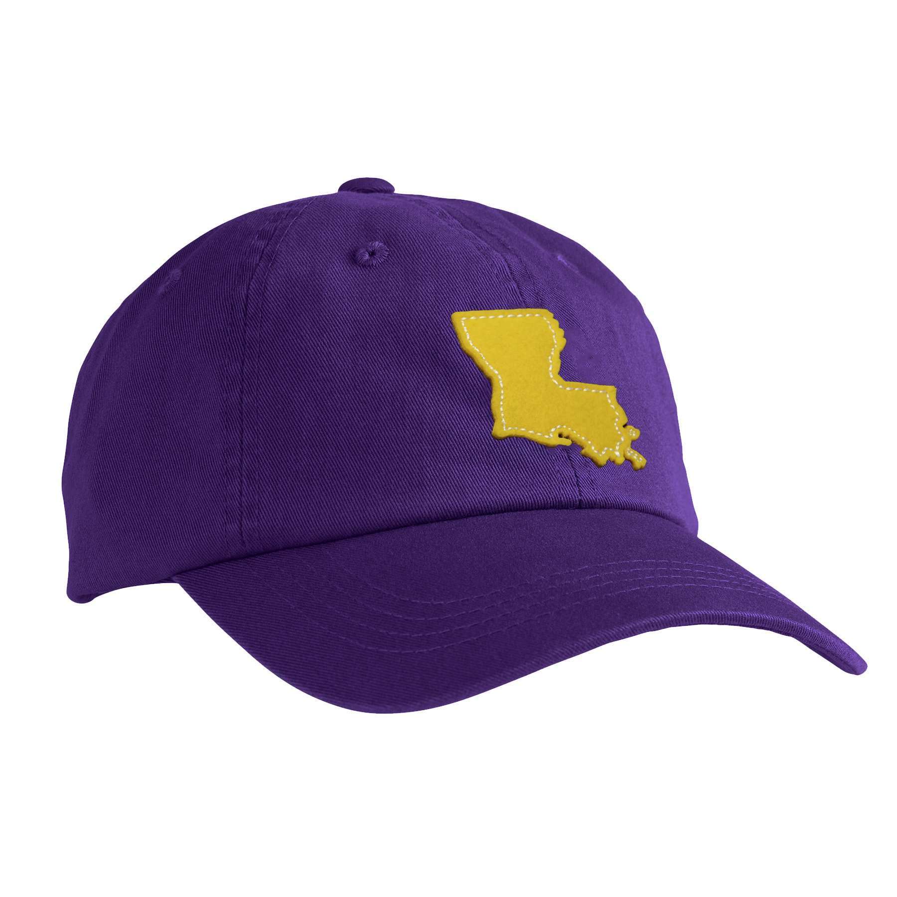 Louisiana  Flatbill Snapback State Flag Hat
